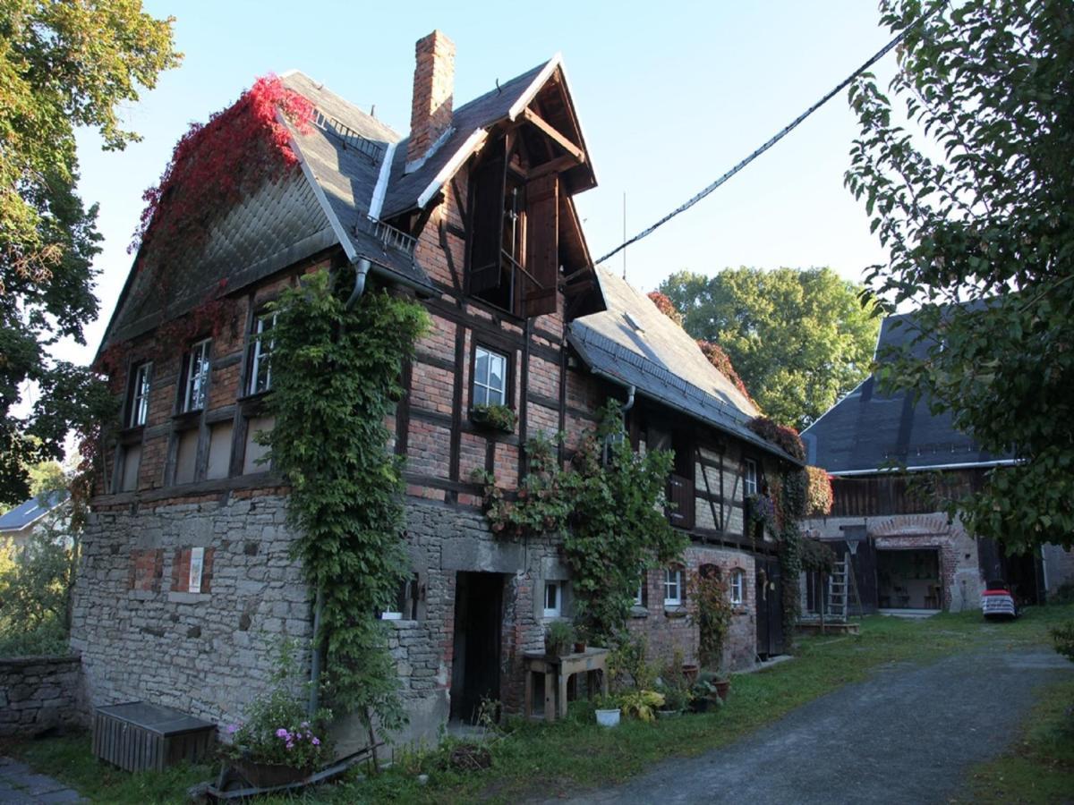 Appartement Feriengut Dietzsch à Poritzsch Extérieur photo
